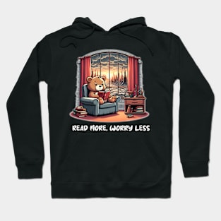 Read More Worry Less Cute Kawaii Hoodie